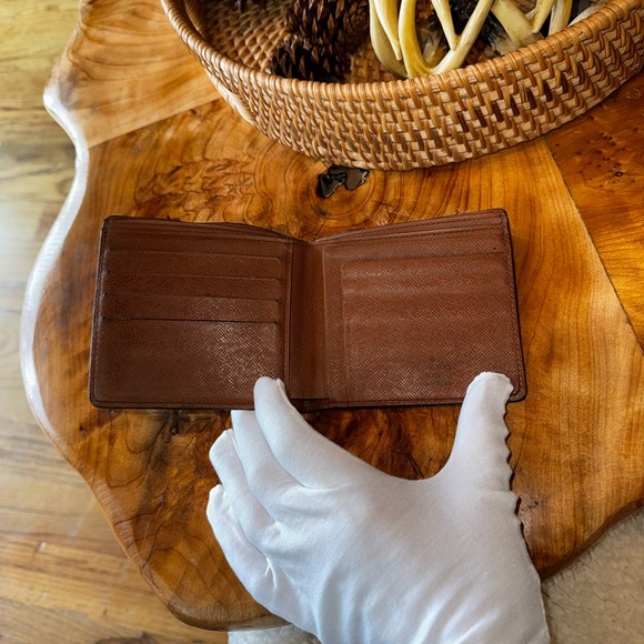 Louis Vuitton Monogram Porte Billets Cartes Credit Bifold Wallet vintage 1994 - Picture 6 of 17